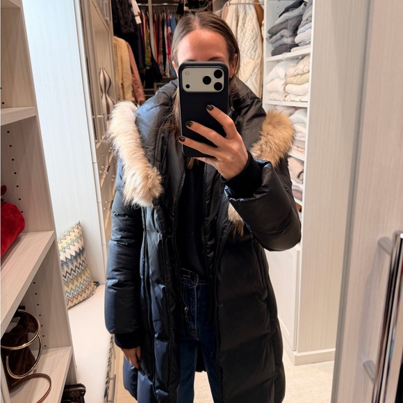 Mackage Jackets & Blazers - Mackage Black Puffer Coat with Fur Trim